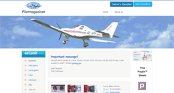 Desktop Screenshot of pilotmagazinet.se